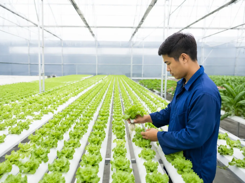 Giỏ rau ăn tuần gồm rau theo mùa và trứng gà thả vườn